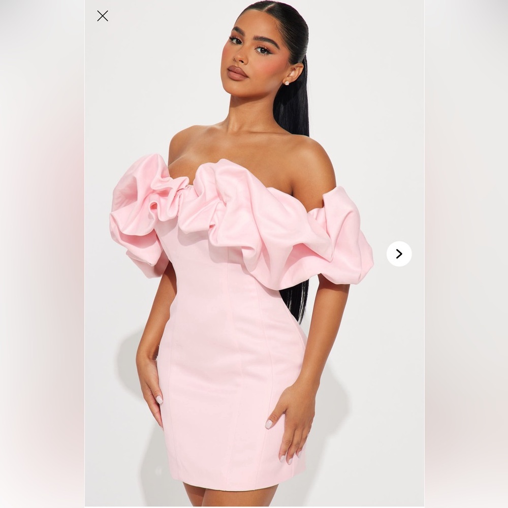 pink bodycon dress fashion nova Off-Shoulder toile Jennifer Lawrence Fans Call Pick Model:Model 6 Red And Taupe